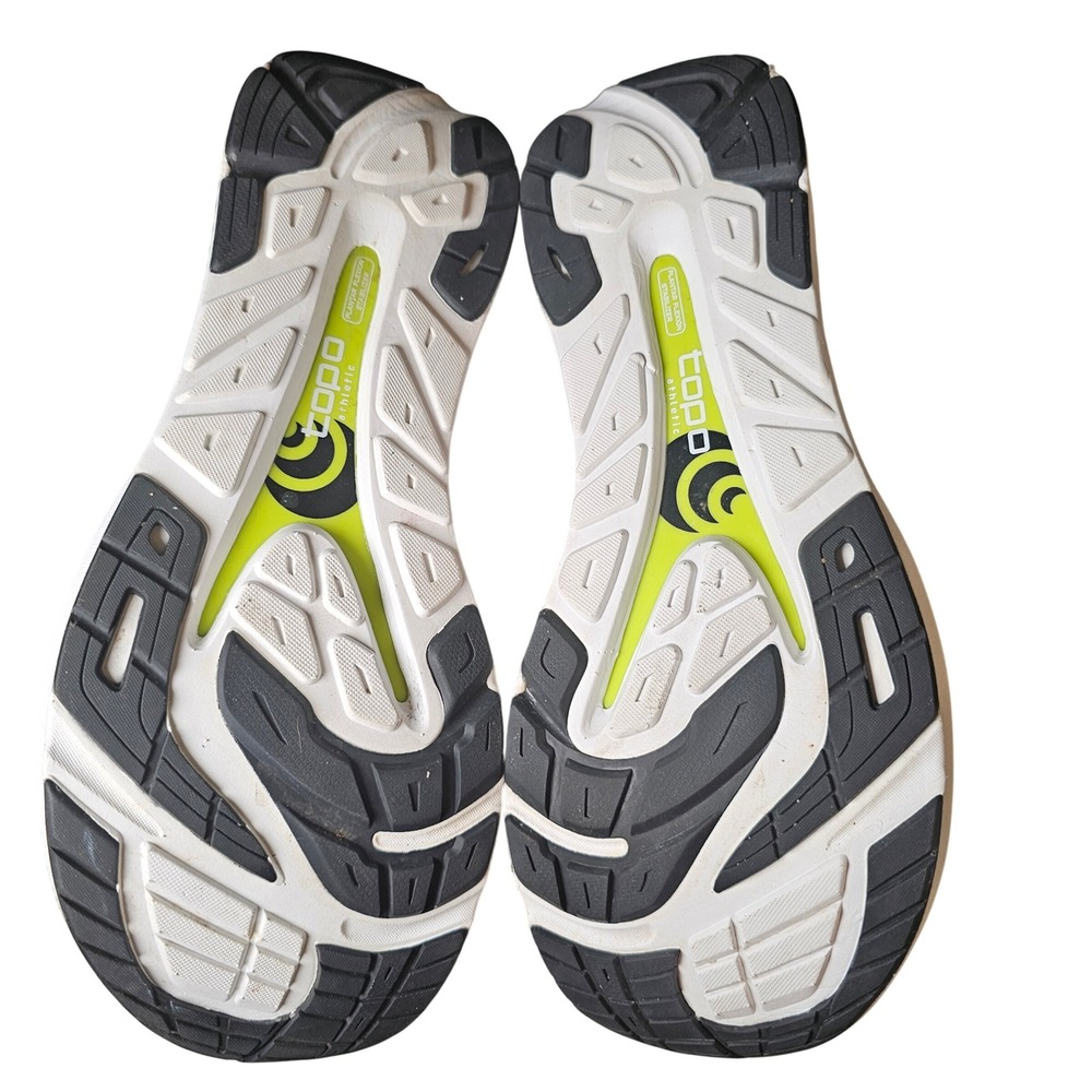 Topo Athletic Zephyr Mens 11.5 Blue Black Road Running Shoes ZipFoam Gorpcore - Picture 6 of 14